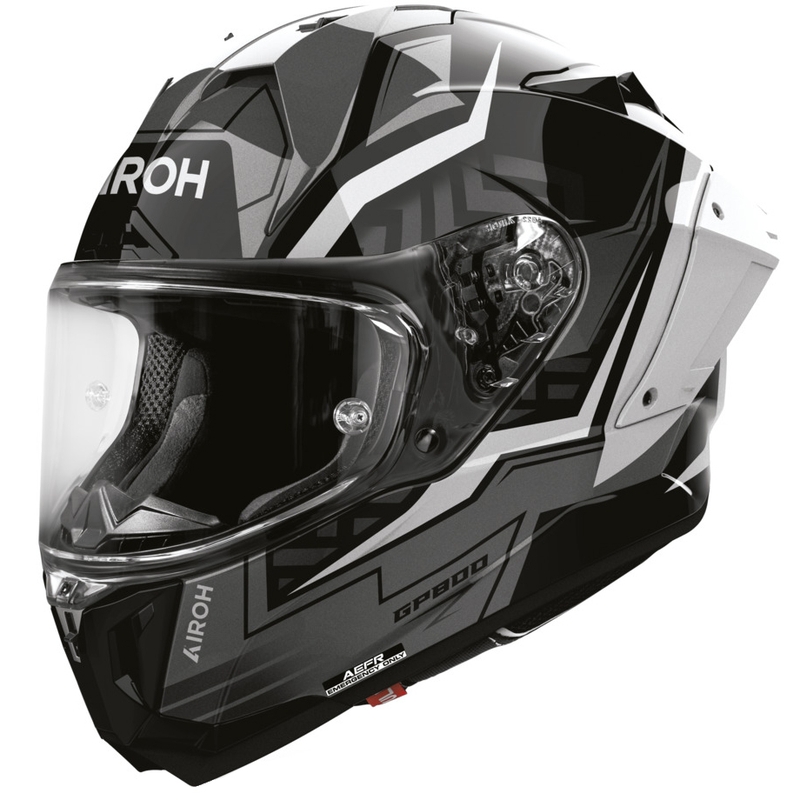 Airoh GP 800 Victory Integralhelm, silber