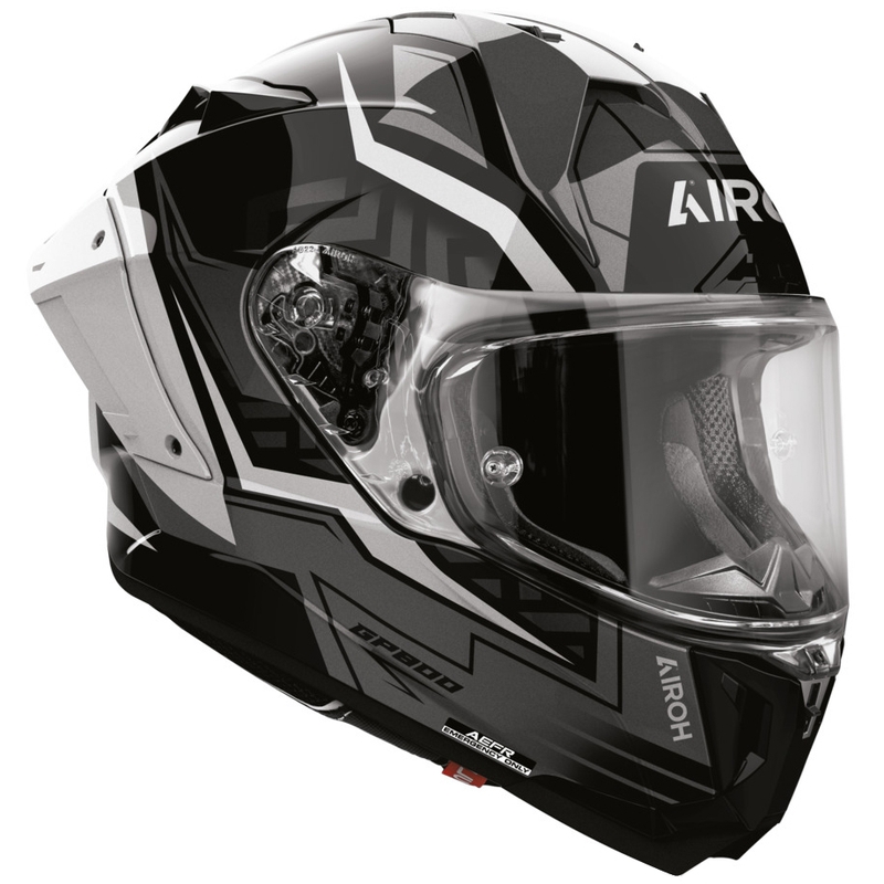 Airoh GP 800 Victory Integralhelm, silber