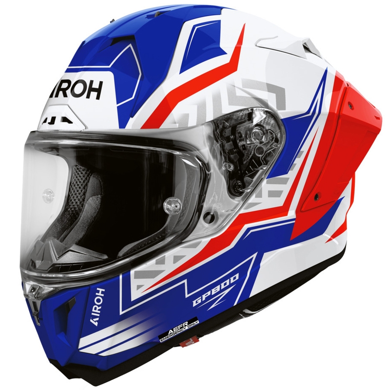 Airoh GP 800 Victory Integralhelm blau-rot