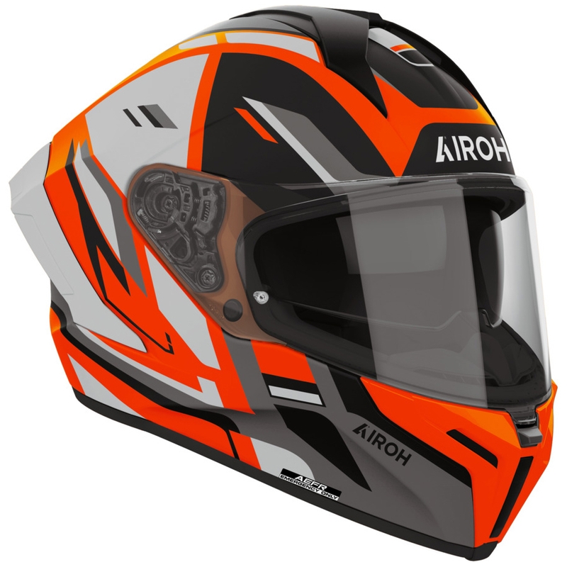 Airoh Matryx Sentry Integralhelm für Motorräder, orange