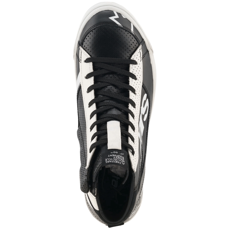 Alpinestars Stated Flair Motorradstiefel schwarz-weiß
