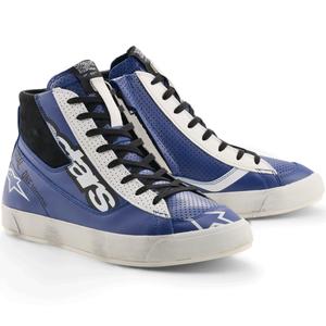 Alpinestars Stated Flair Motorradstiefel blau-weiß-schwarz