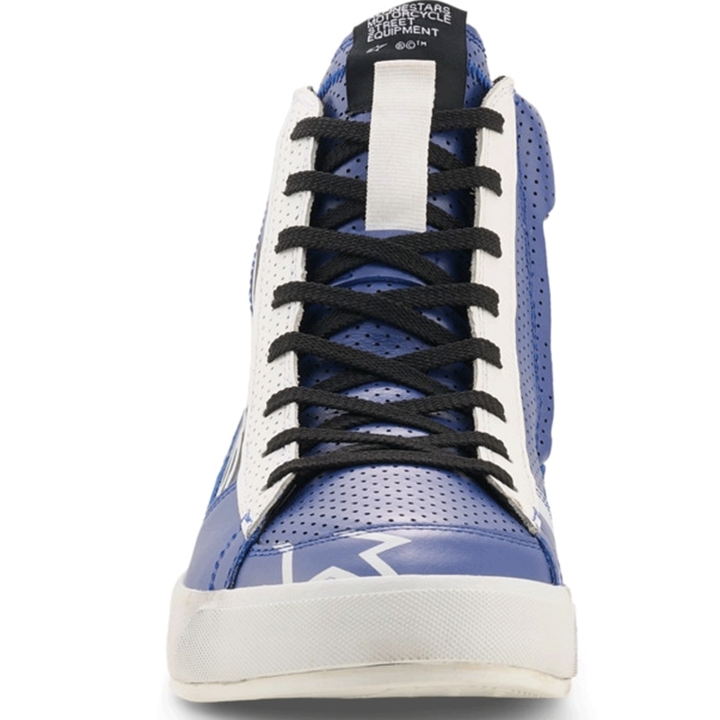 Alpinestars Stated Flair Motorradstiefel blau-weiß-schwarz