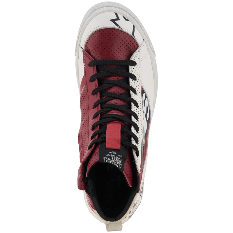 Alpinestars Stella Stated Flair Damen-Motorradstiefel weiß-rot