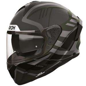 Airoh Spark 2 Luma Integralhelm für Motorräder, mattgrün