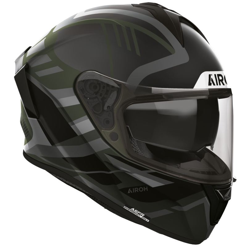 Airoh Spark 2 Luma Integralhelm für Motorräder, mattgrün