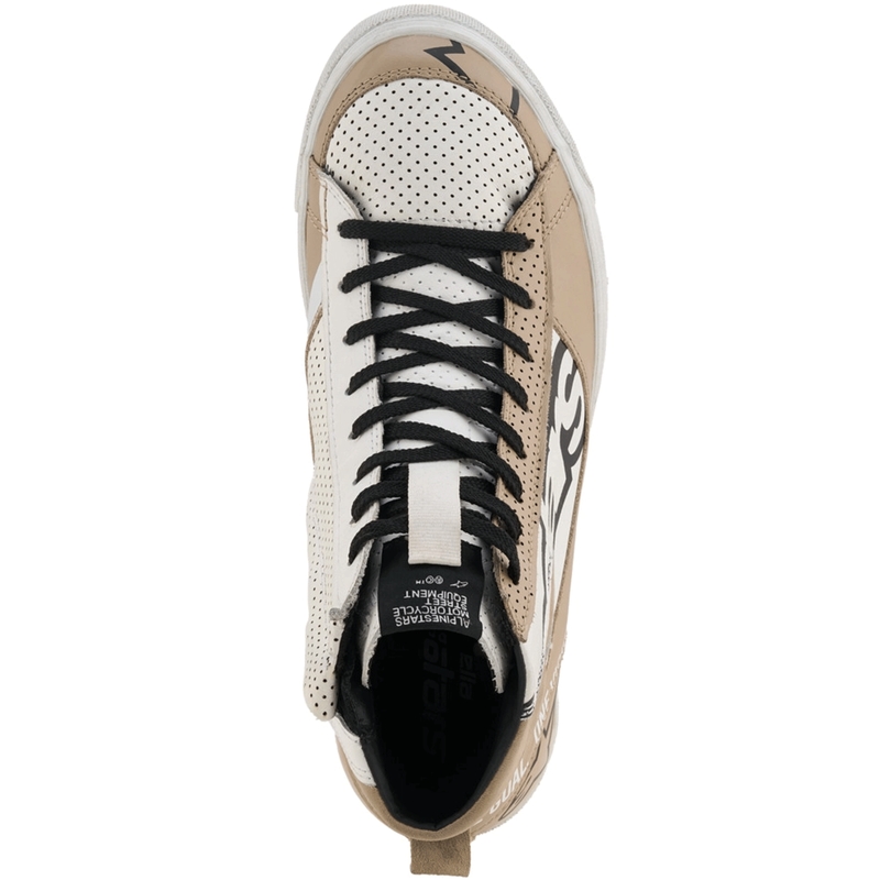 Alpinestars Stella Stated Flair Damen-Motorradstiefel, grau-weiß