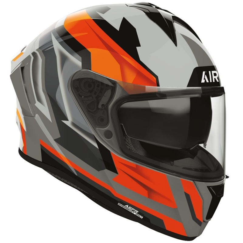 Airoh Spark 2 Blade Integralhelm für Motorräder, fluoreszierend orange