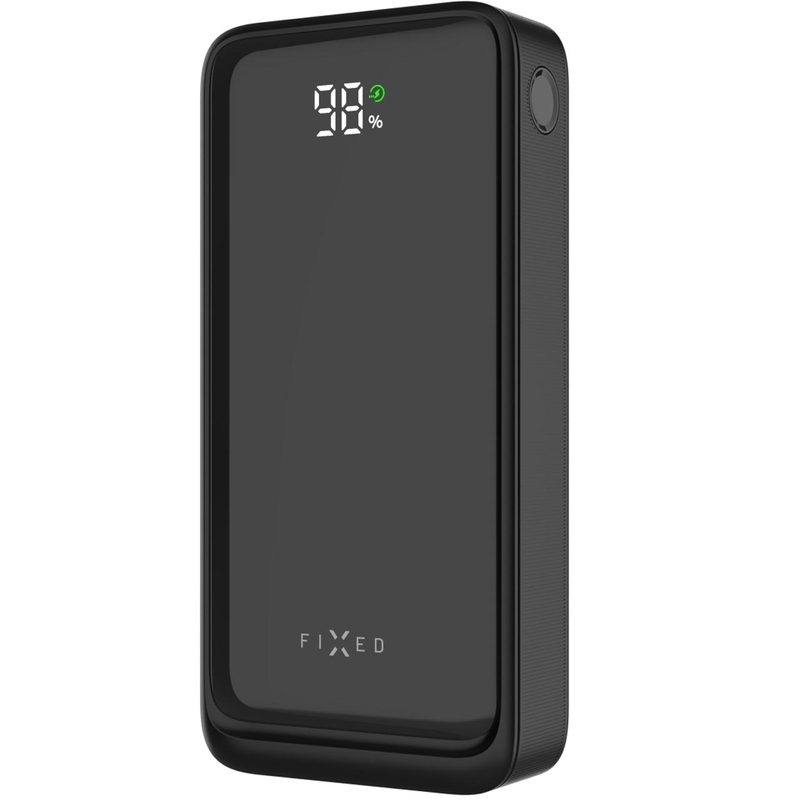 Powerbank FIXED Zen2 20 20.000 mAh PD 20 W mit LCD-Display, schwarz