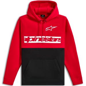Alpinestars Parallel Hoodie rot-schwarz