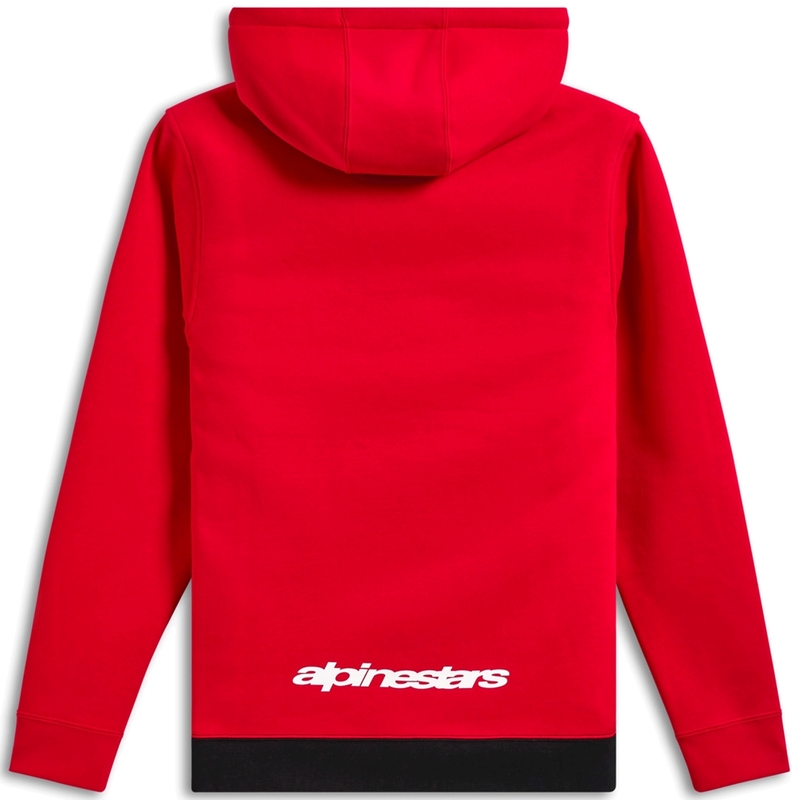 Alpinestars Parallel Hoodie rot-schwarz