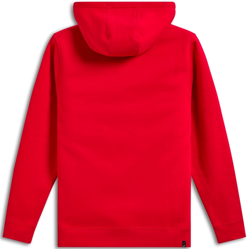 Alpinestars Ride Hoodie 3 rot-fluoreszierend gelb-schwarz