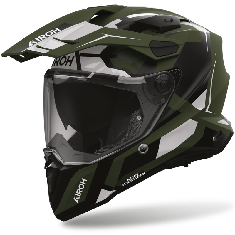 Airoh Commander 2 Polar Integralhelm für Motorräder, mattgrün