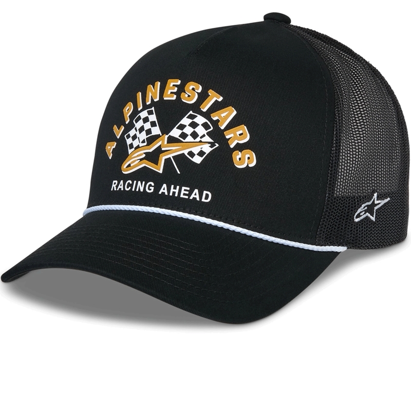 Alpinestars Finisher Trucker Cap schwarz-schwarz
