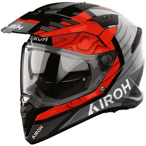 Enduro-Motorradhelm Airoh BADX-X Cube rot