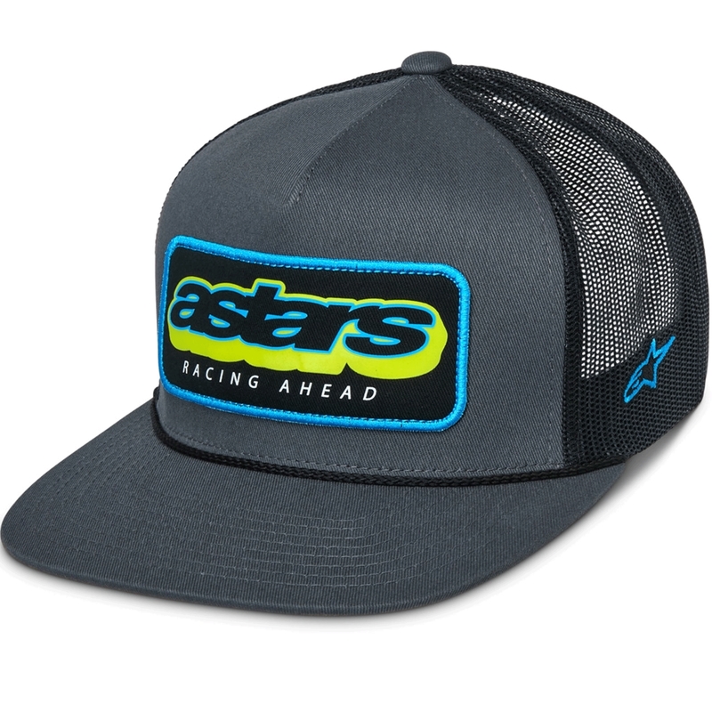 Alpinestars Phosphor Trucker-Kappe grau-schwarz