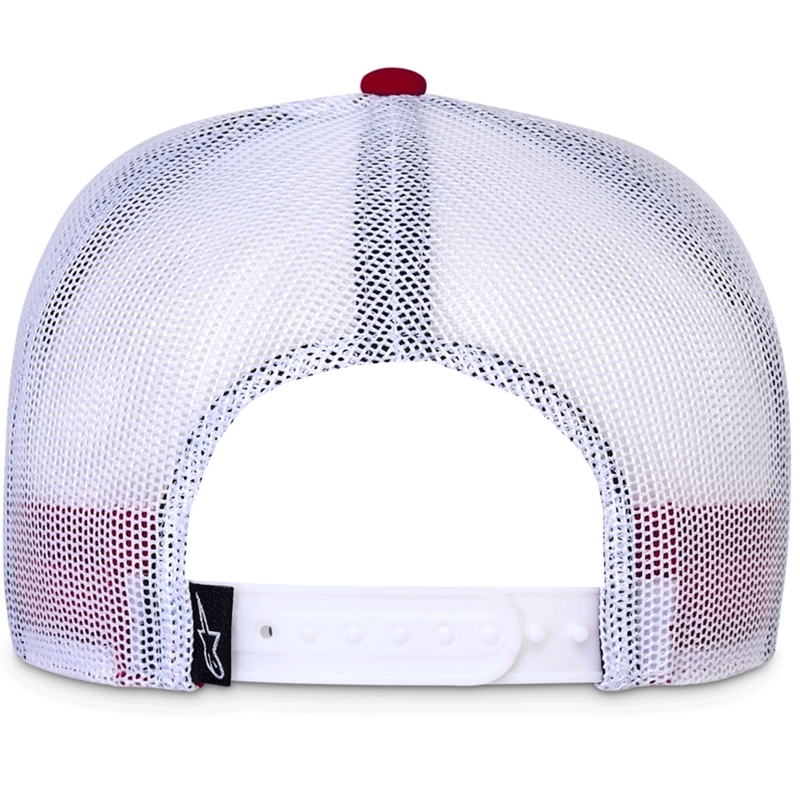 Alpinestars Contender Trucker Cap rot-weiß