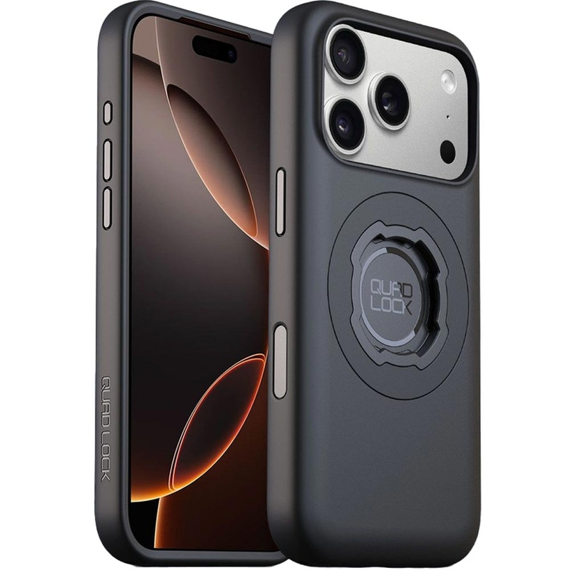 Quad Lock® MAG Hülle für iPhone 18 Pro, Schwarz