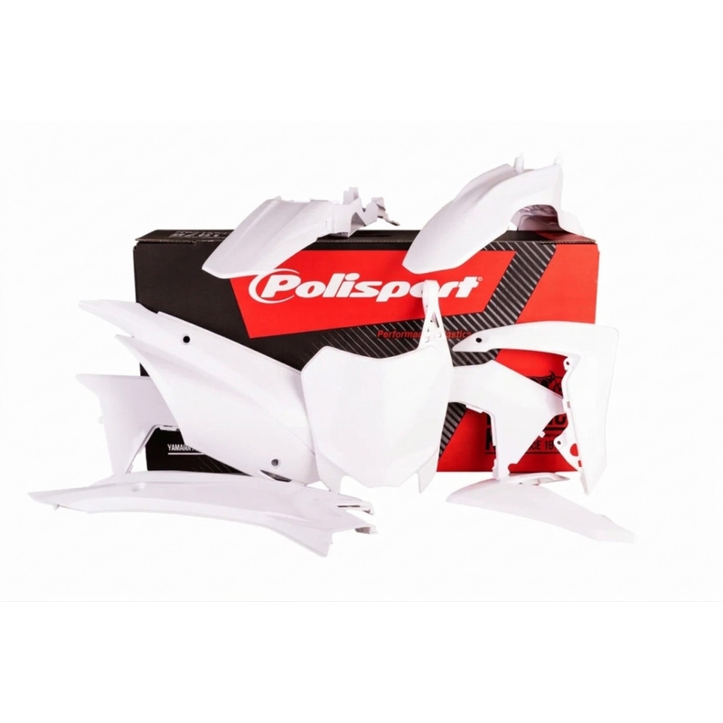 Satz Kunststoffteile POLISPORT weiß für HONDA CRF 110 F 2013-2018