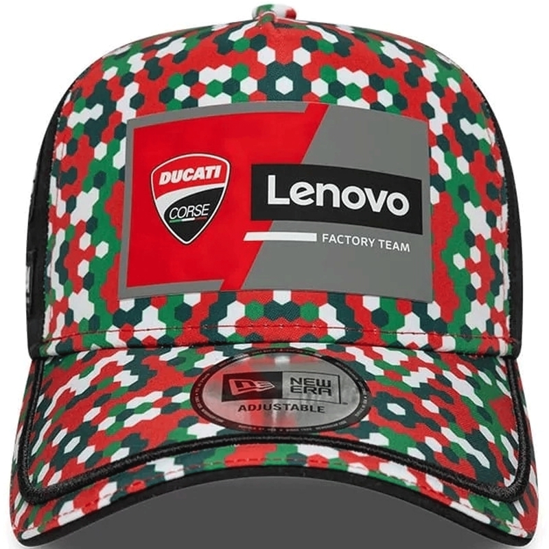 Ducati New Era Lenovo Mugello Kappe schwarz-rot-mehrfarbig