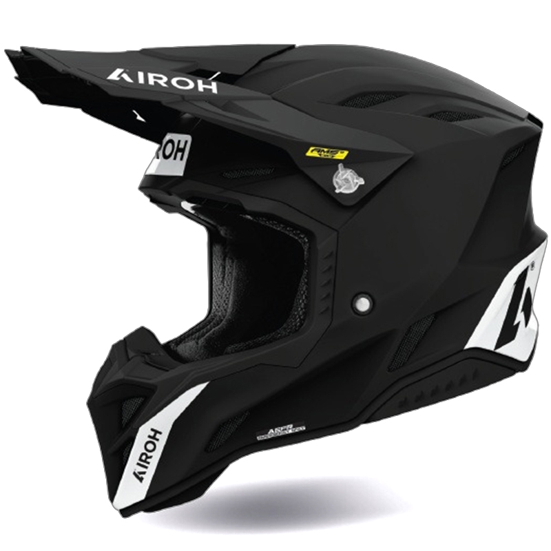 Airoh Aviator Factory Color Motocross-Helm, matt schwarz