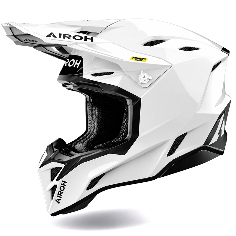 Airoh Aviator Factory Color Motocross-Helm, weiß