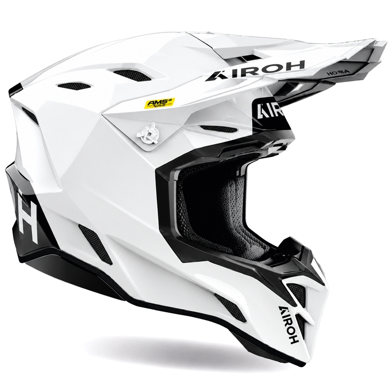 Airoh Aviator Factory Color Motocross-Helm, weiß
