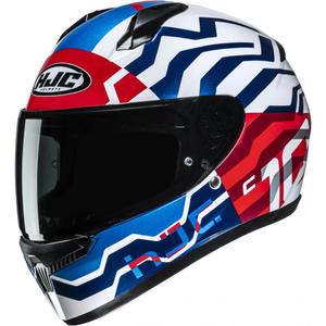 Integralhelm HJC C10 Blade MC21 blau-rot-weiß