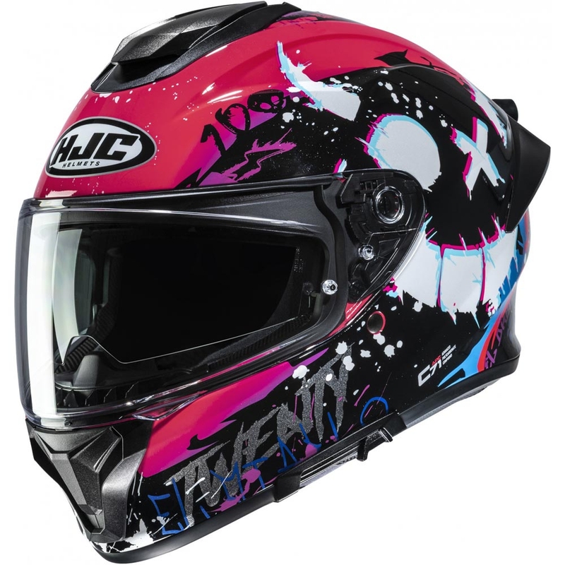 Integralhelm HJC C71 FQ20 MC8 schwarz-pink
