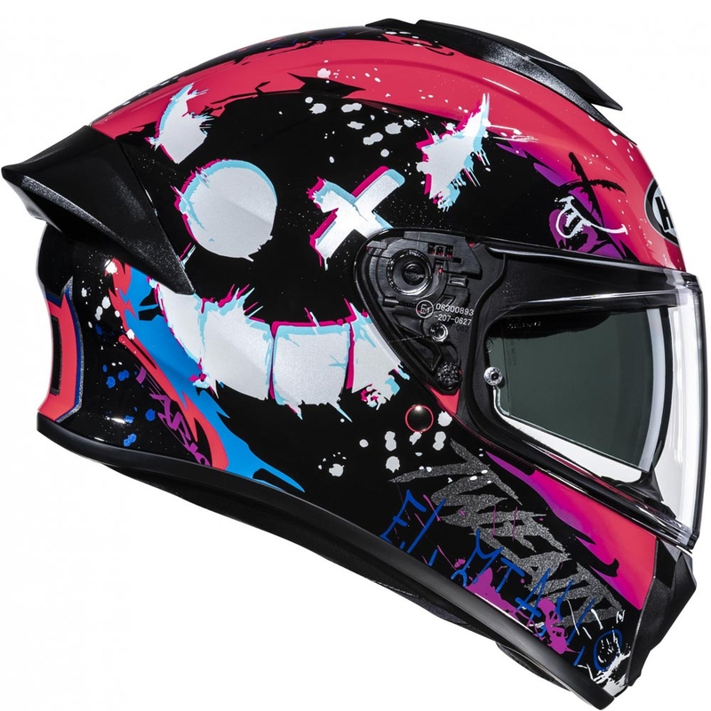 Integralhelm HJC C71 FQ20 MC8 schwarz-pink