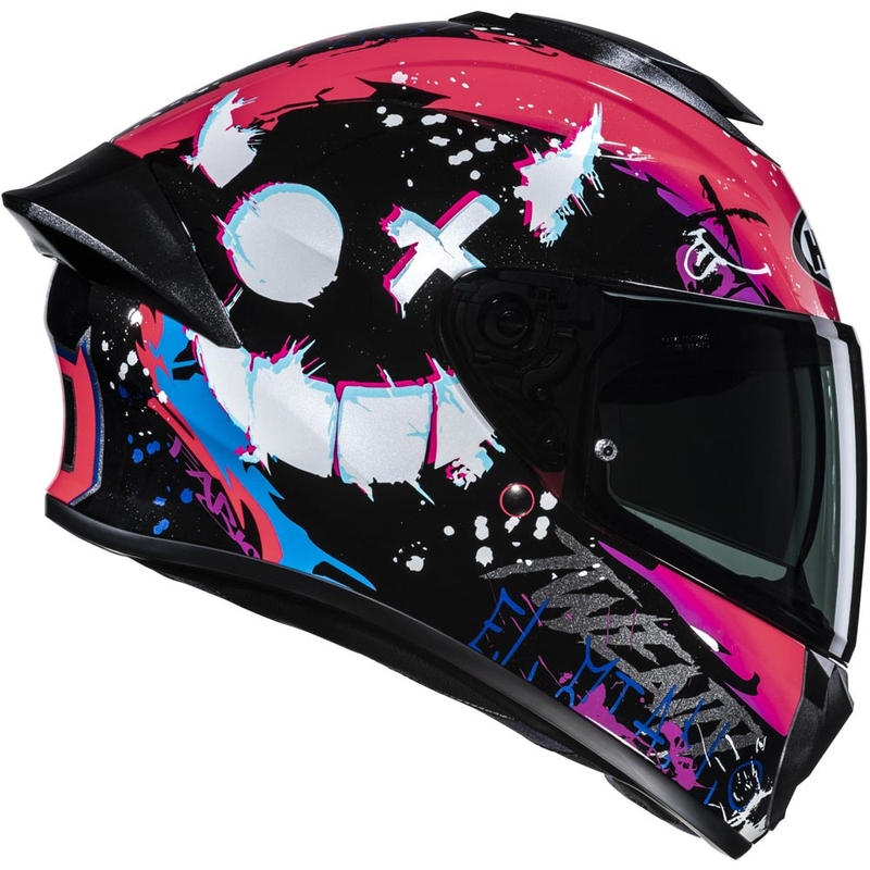 Integralhelm HJC C71 FQ20 MC8 schwarz-pink