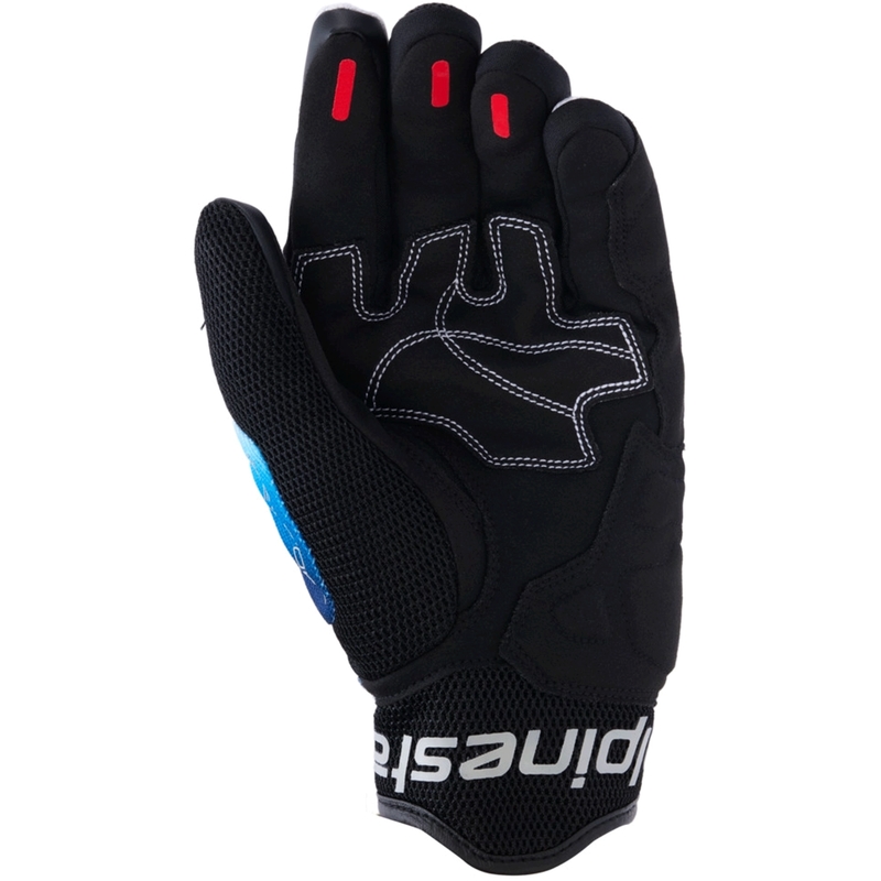 Alpinestars Mogress Airflow Motorradhandschuhe blau-schwarz-weiß