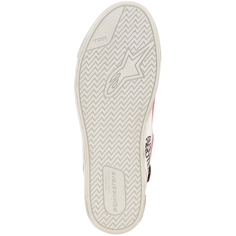 Alpinestars Stated Flair Motorradstiefel weiß-rot