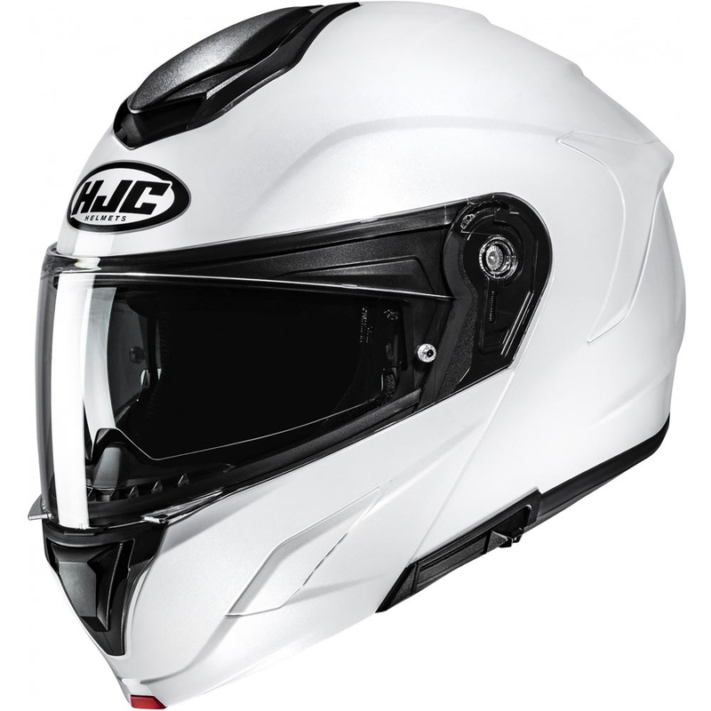 Klappbarer Motorradhelm HJC C92, Perlweiß