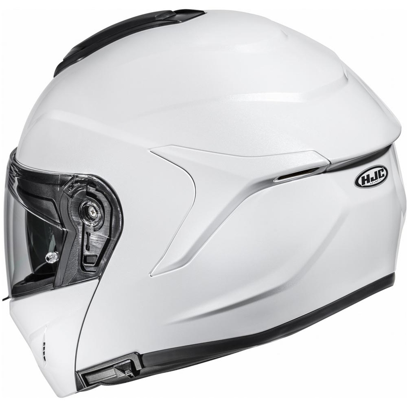 Klappbarer Motorradhelm HJC C92, Perlweiß