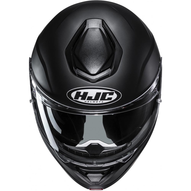 Klappbarer Motorradhelm HJC C92, einfarbig seidenmatt schwarz