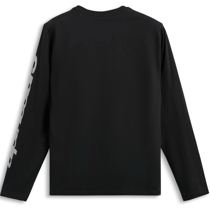 Alpinestars Trackside CSF Langarm-T-Shirt Schwarz-Weiß