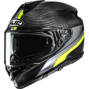 Integralhelm HJC F72 Carbon Eos MC3H schwarz-fluoreszierend gelb