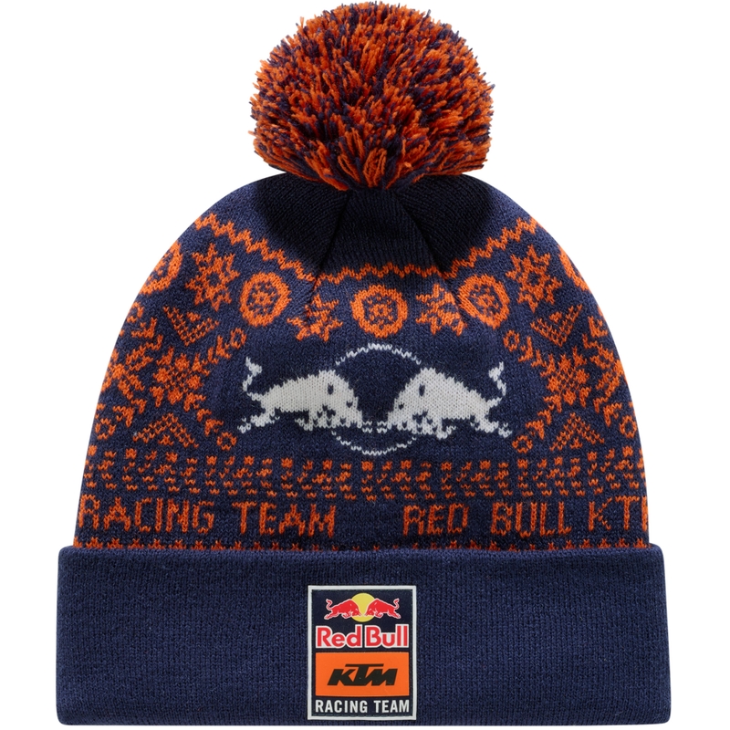 KTM Red Bull Wintermütze dunkelblau