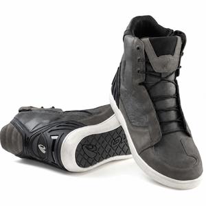 Forma Hyper Pro Dry Motorradstiefel anthrazitweiß