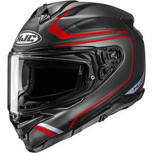 Integralhelm HJC F72 Oflo MC1SF matt schwarz-rot