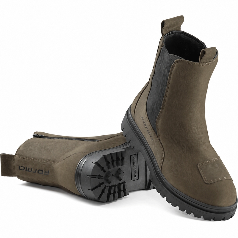 Motorradstiefel Forma Spirit Herren Dry braun-schwarz