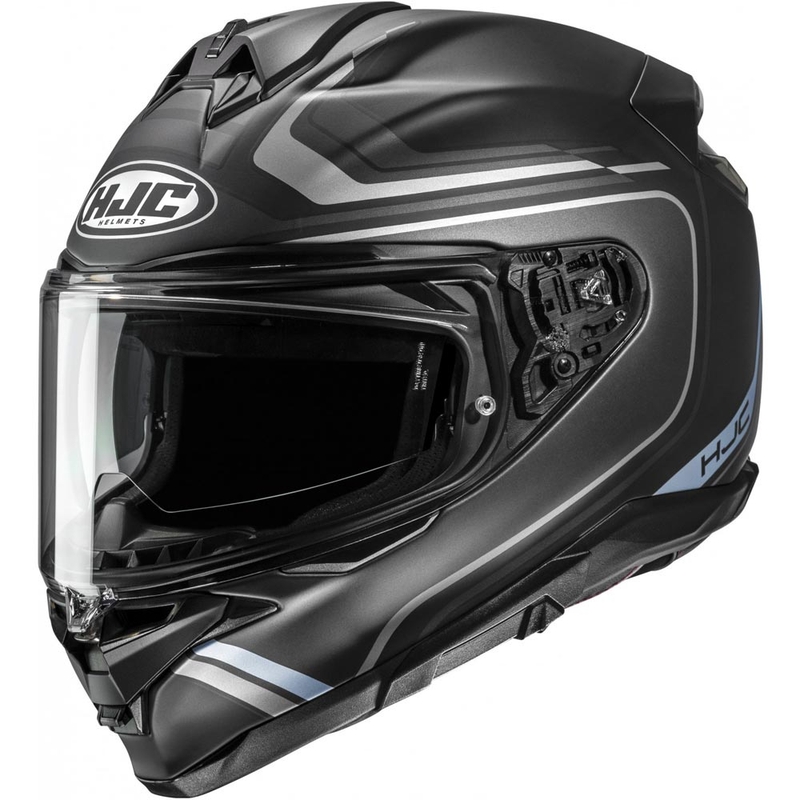 Integralhelm HJC F72 Oflo MC5SF schwarz-grau-blau