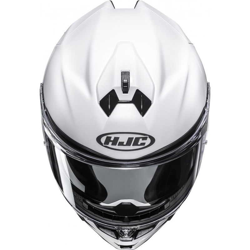 Integralhelm HJC F72, einfarbig perlweiß