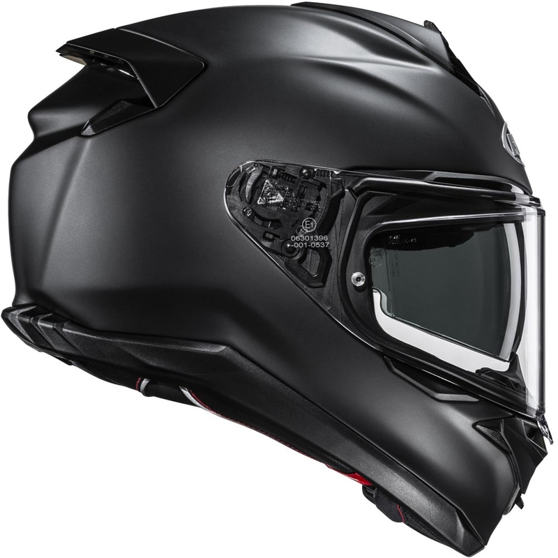 Integralhelm HJC F72, einfarbig seidenmatt schwarz