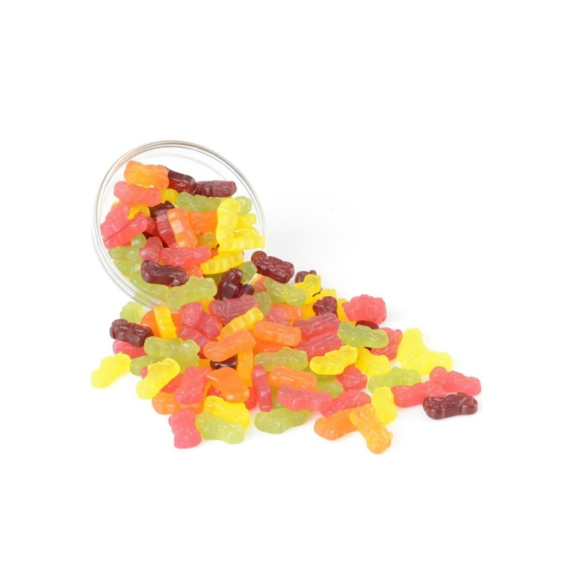 Gummibonbons in Form eines Motorrads