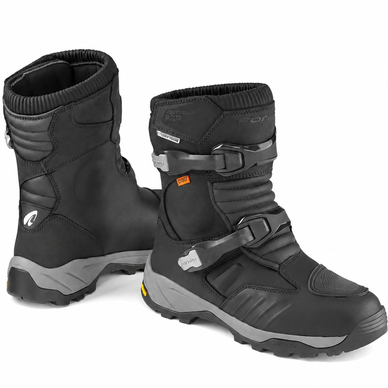 Forma Adventure Pro Low Dry Motorradstiefel Schwarz