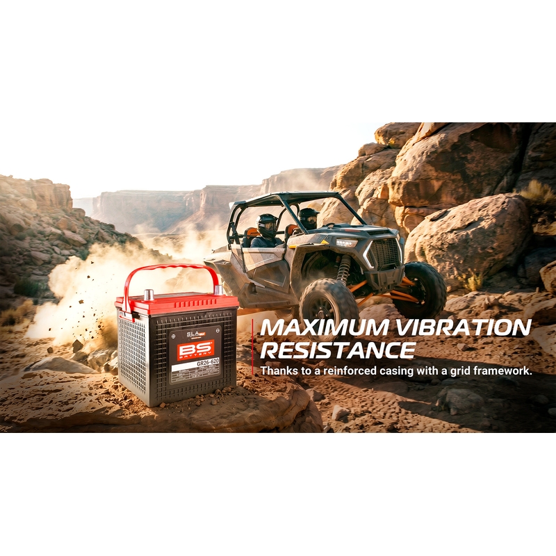 Werkaktivierte Motorradbatterie BS-BATTERY SLA MAX