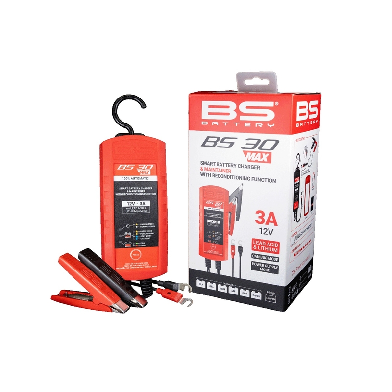 Batterieladegerät BS-BATTERY SMART (suitable also for Lithium) 12V 3A