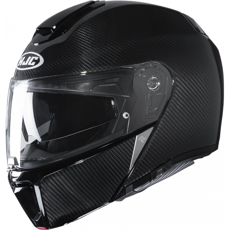 HJC RPHA 90S Carbon schwarzer Motorradhelm zum Aufklappen